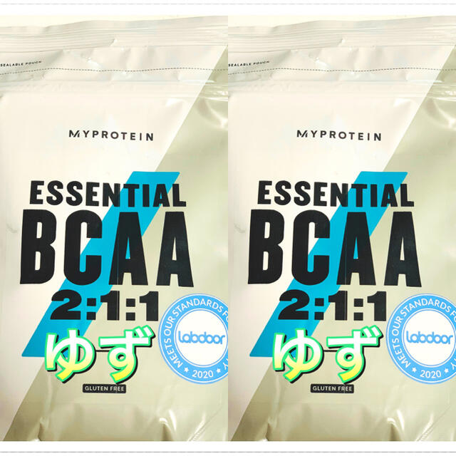 MYPROTEIN(マイプロテイン)のBCAA 250g×2 ゆず味 マイプロテイン bcaa 筋トレ ダイエット  食品/飲料/酒の健康食品(アミノ酸)の商品写真