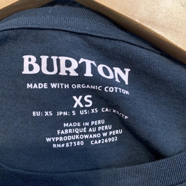 BURTON(バートン)のBurton Tシャツ　黒 レディースのトップス(Tシャツ(半袖/袖なし))の商品写真