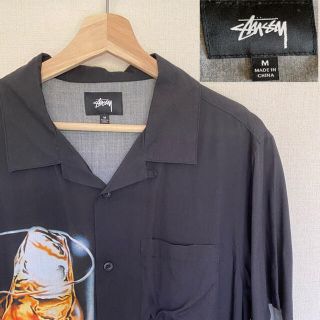 ステューシー(STUSSY)のstussy アロハシャツ　ウイスキー　100%レイヨン(シャツ)