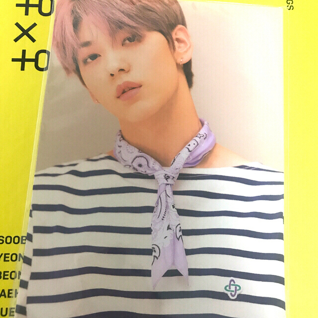 TXT スビン ユニフォーム ポストカード 期間限定値下げ - K-POP/アジア