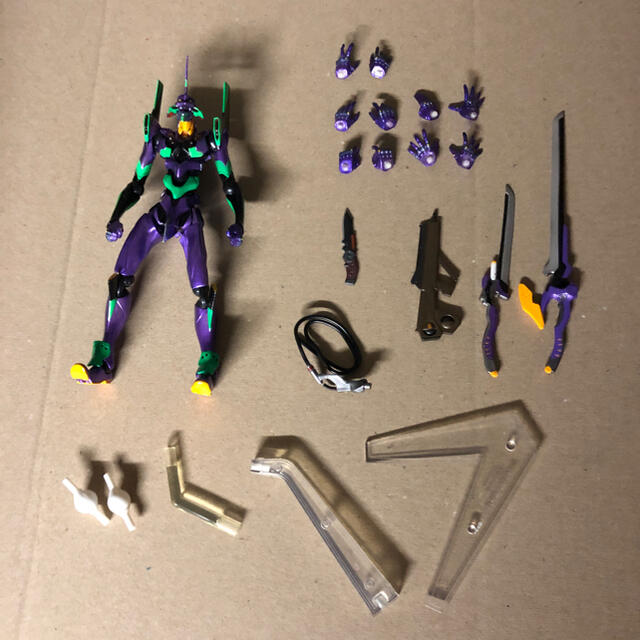 海洋堂 欠品あり リボルテック エヴァ メタリックカラー 4種セット
