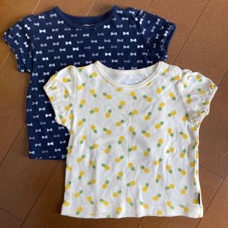 ベルメゾン(ベルメゾン)の女の子　半袖Tシャツ　2枚セット　ベルメゾン(Ｔシャツ)