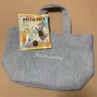 タリーズコーヒー(TULLY'S COFFEE)のTully's Coffee タリーズ コーヒー 非売品 トートバッグ グレー(トートバッグ)