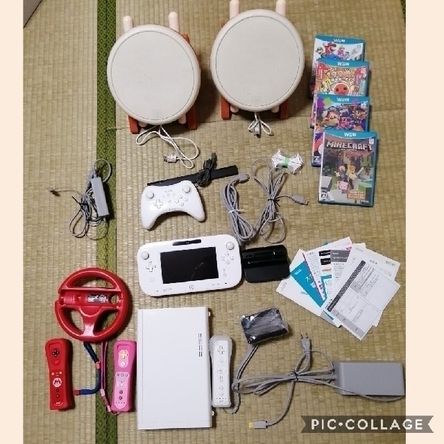 WiiU マリオカート8　太鼓の達人特盛　 スプラトゥーン コントローラセット | フリマアプリ ラクマ