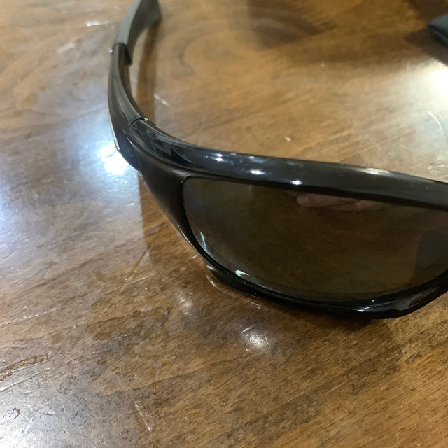 Oakley(オークリー)のオークリーピットブル　シルバー偏光レンズ メンズのファッション小物(サングラス/メガネ)の商品写真