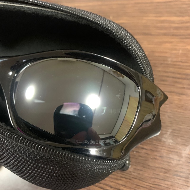 Oakley(オークリー)のオークリーピットブル　シルバー偏光レンズ メンズのファッション小物(サングラス/メガネ)の商品写真