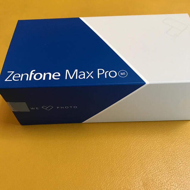 開封済みですが新品未使用　Zenfone Max Pro M1 ZB602KLスマートフォン本体