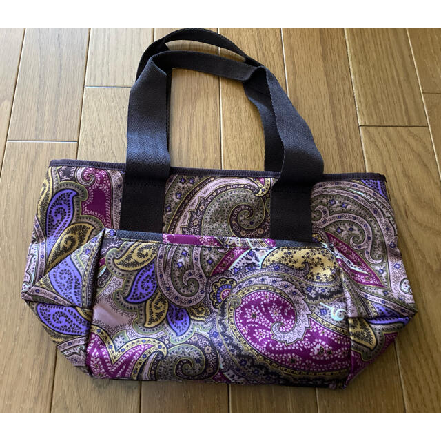 ETRO(エトロ)のエトロ ETRO トートバッグ　ペイズリー柄　ダークブラウン系マルチ レディースのバッグ(トートバッグ)の商品写真