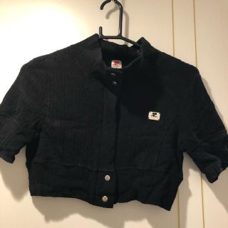 クレージュ(Courreges)のcourregesショート丈トップス(カットソー(半袖/袖なし))