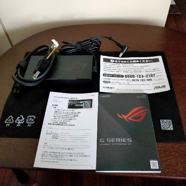 ASUS(エイスース)のASUS ROG Zephyrus G15 GA502IV-R7R2060 スマホ/家電/カメラのPC/タブレット(ノートPC)の商品写真