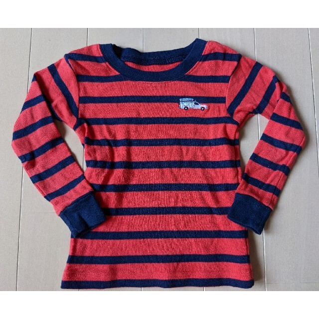 carter's(カーターズ)のCarters カーターズ●ボーダー ロンT 18m●中古 キッズ/ベビー/マタニティのベビー服(~85cm)(Ｔシャツ)の商品写真