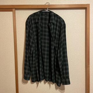 コモリ(COMOLI)の20SS COMOLI レーヨンオープンカラーシャツ サイズ1(シャツ)