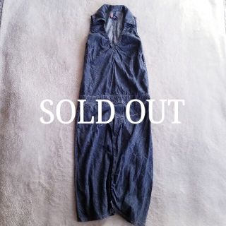 ディーゼル(DIESEL)の[DIESEL] denim all-in one one-piece(ひざ丈ワンピース)