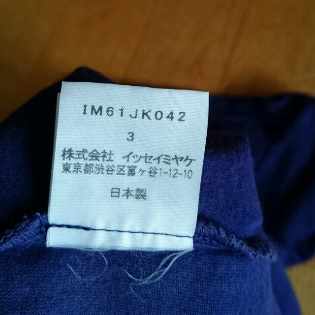 ISSEY MIYAKE(イッセイミヤケ)のイッセイミヤケのTシャツ レディースのトップス(Tシャツ(半袖/袖なし))の商品写真