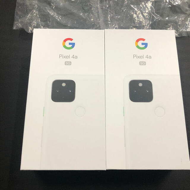 新品未使用Google pixel4a SIMフリー 2台セット