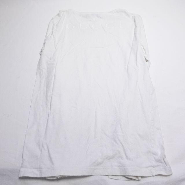 Gucci(グッチ)の■Gucci　Tシャツ　ホワイト　メンズM メンズのトップス(Tシャツ/カットソー(七分/長袖))の商品写真