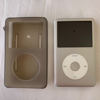 アップル(Apple)のiPod classic 80GB Silver MB029J 中古(ポータブルプレーヤー)