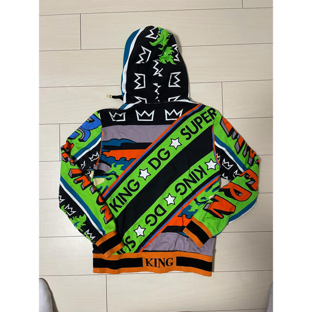 DOLCE&GABBANA - KING 総柄 パーカー ドルチェアンドガッバーナ DOLCE&GABBANA - KING 総柄 パーカー ドルチェアンドガッバーナ