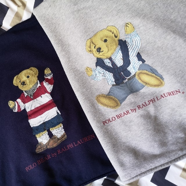 Ralph Lauren - 《ラルフローレン》 レア✨ポロベア 💙 クッション
