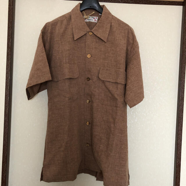 レギュラーカラー シャツ レディースのトップス(シャツ/ブラウス(半袖/袖なし))の商品写真