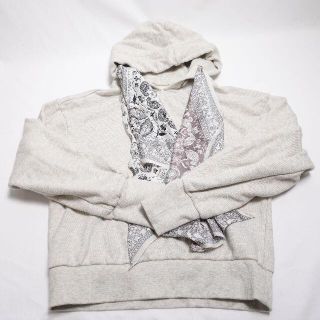 アメリヴィンテージ(Ameri VINTAGE)のameri vintage　scarfegg hoodie　レディース　ベージュ(パーカー)