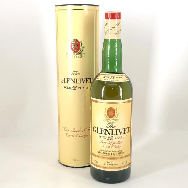 グレンリベット GLENLIVET 12年 旧ボトル 750ml