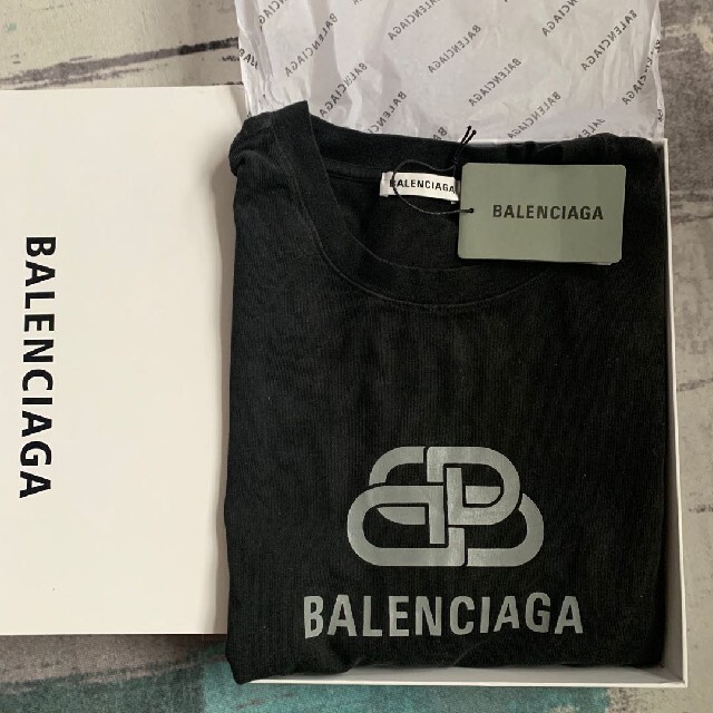 BALENCIAGA BB LOGO TシャツTシャツ/カットソー(半袖/袖なし)