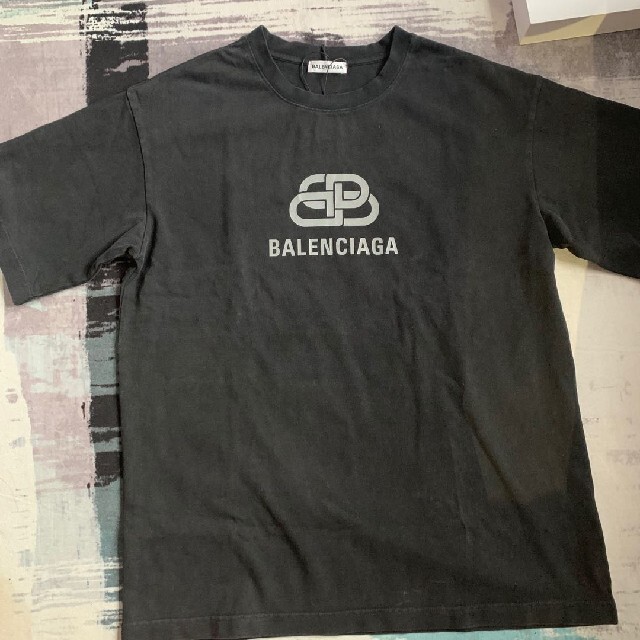 BALENCIAGA BB LOGO Tシャツ