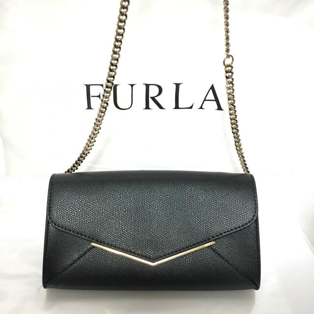 レザー☆美品☆ FURLA クラッチ & ウォレットバッグ