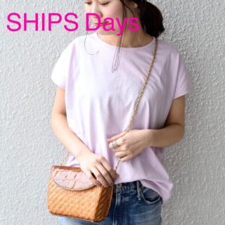 シップス(SHIPS)のSHIPS Days STANDARDソフトコットンクルーネックTEE(Tシャツ(半袖/袖なし))