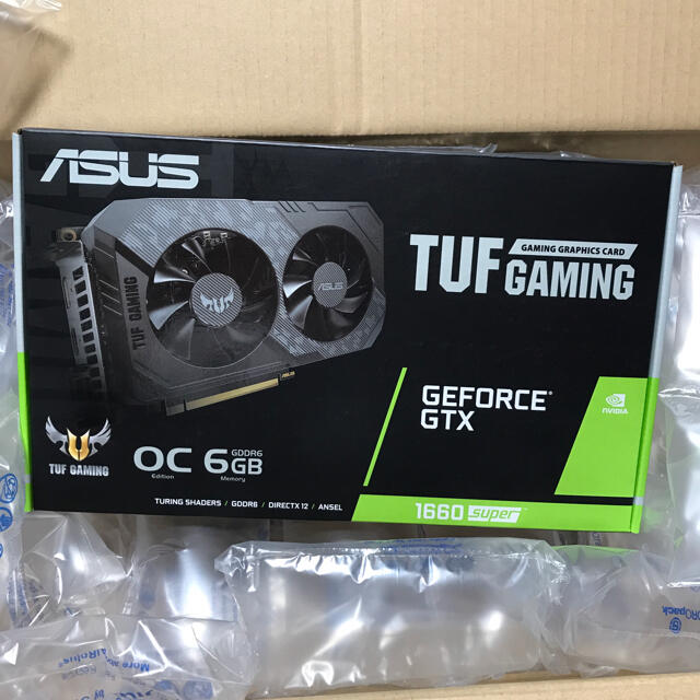 格安 ASUS TUF-GTX1660S-O6G-GAMING - PCパーツ - www.artificialgrass