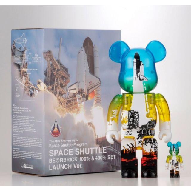 SPACE SHUTTLE BE@RBRICK 100% 400%