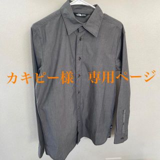 ザノースフェイス(THE NORTH FACE)の（カキピー様　専用ページ★未使用新品★ノースフェイスシャツ　グレー　メンズ　S(シャツ)