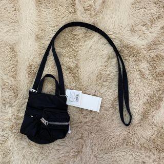 サカイ(sacai)のsacai porter pocket bag small black 新品(ショルダーバッグ)