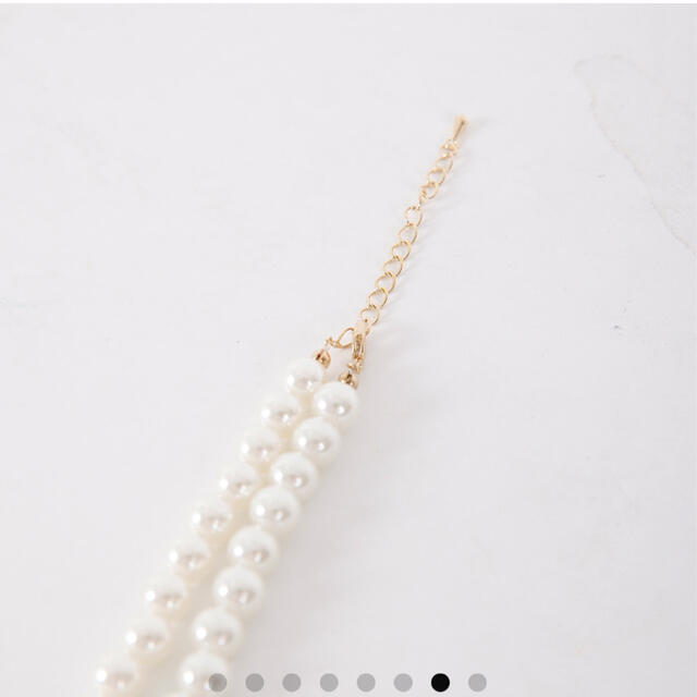 dholic(ディーホリック)のヌグ　nugu ネックレス　two types pearl necklace レディースのアクセサリー(ネックレス)の商品写真