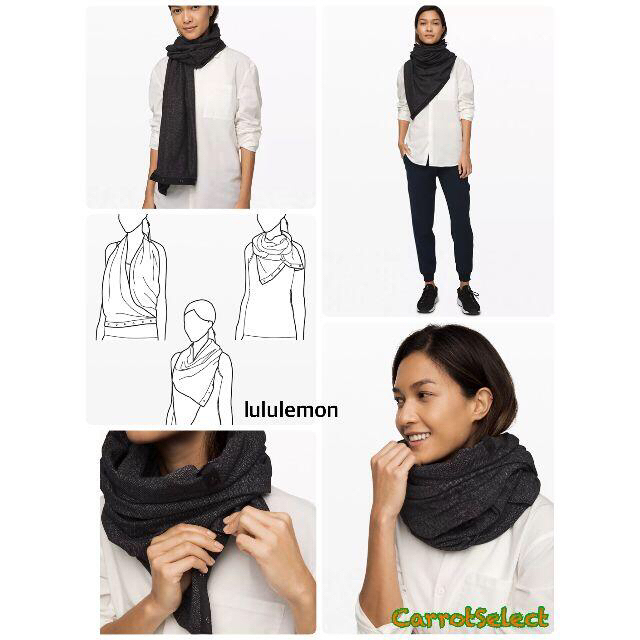 lululemon(ルルレモン)のlululemon ルルレモン Vinyasa Scarf マフラー スポーツ/アウトドアのトレーニング/エクササイズ(ヨガ)の商品写真