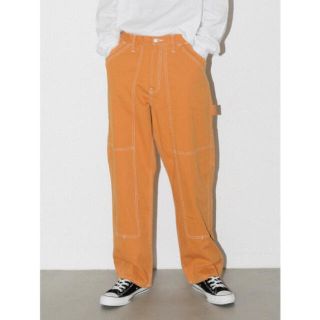 エクストララージ(XLARGE)のエクストララージ　STITCH PAINTER PANT(黄色)(ワークパンツ/カーゴパンツ)