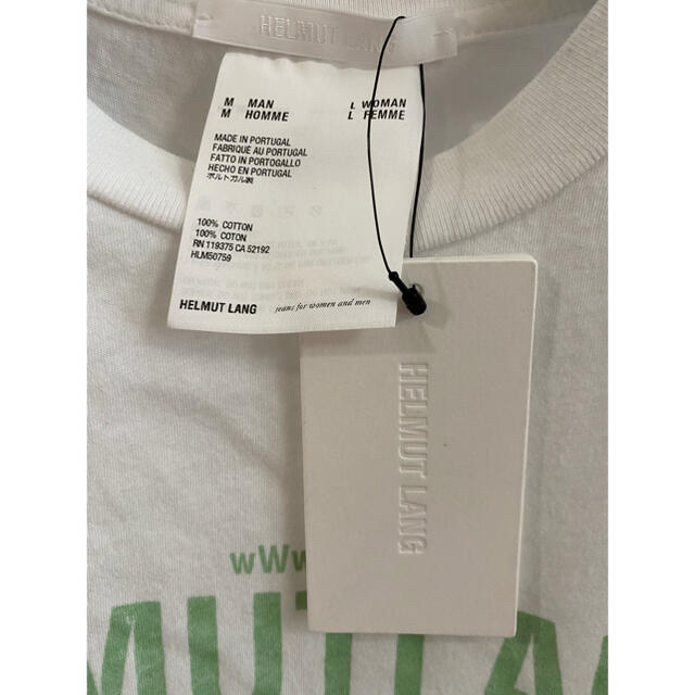 桜の花びら(厚みあり) 新品未使用タグ付きHELMUT LANG Tシャツ