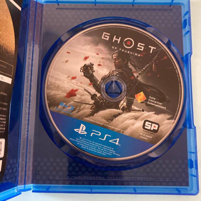 PlayStation4(プレイステーション4)のGHOST OF TSUSHIMA ゴーストオブツシマ　ps4 エンタメ/ホビーのゲームソフト/ゲーム機本体(家庭用ゲームソフト)の商品写真