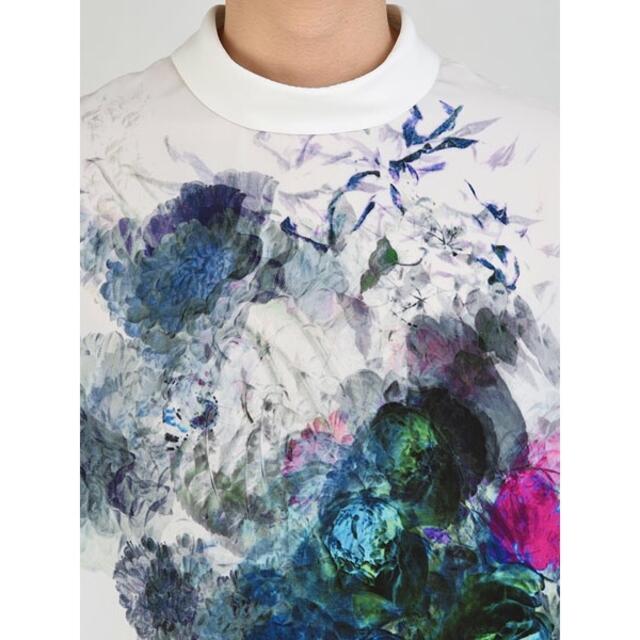 LAD MUSICIAN デシンインクジェット 花柄シャツ 44 LAD MUSICIAN デシンインクジェット 花柄シャツ 44