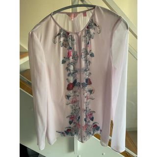 テッドベイカー(TED BAKER)のTed Baker Flower Pink Blouse (シャツ/ブラウス(長袖/七分))