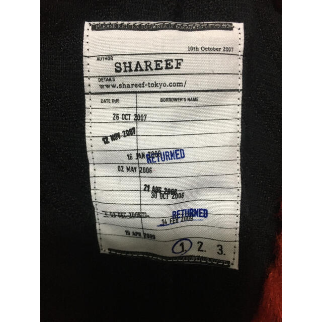 SHAREEF(シャリーフ)の【新品】SHAREEF TWILL SHAGGY SHORT PARKA メンズのトップス(パーカー)の商品写真