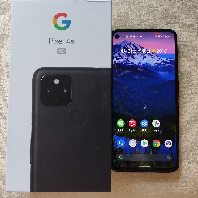 超人気の Pixel Google - SIMフリー　ソフトバンク購入 (5G) 4a Pixel 美品 スマートフォン本体