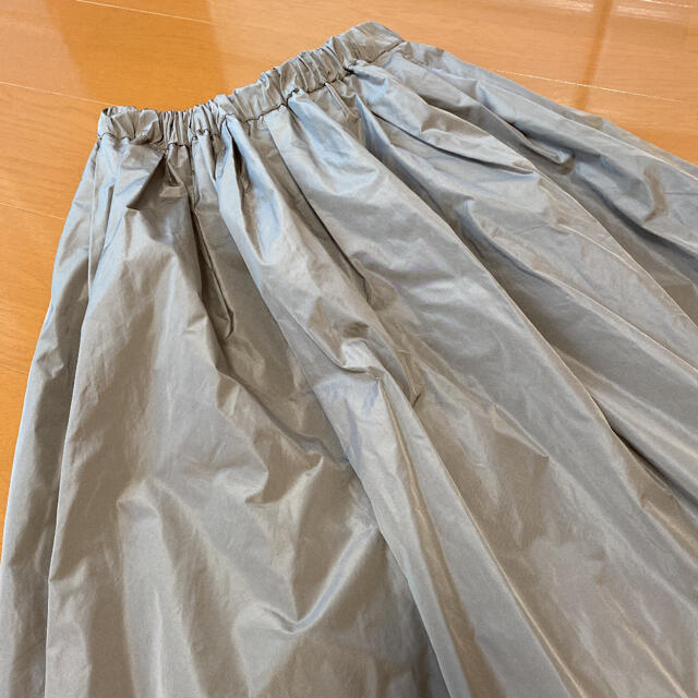 BEAUTY&YOUTH UNITED ARROWS(ビューティアンドユースユナイテッドアローズ)のBY∴ メモリータフタギャザーマキシスカート -ウォッシャブル- レディースのスカート(ロングスカート)の商品写真