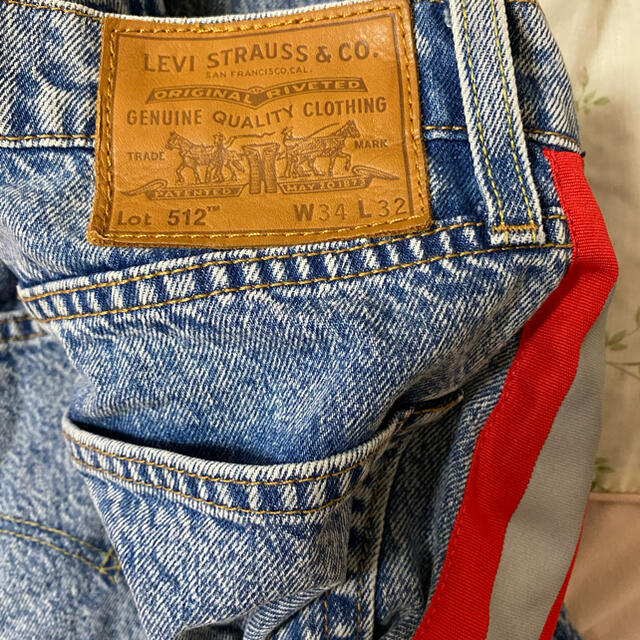 Levi's(リーバイス)の512 SLIM TAPERED JEANS REFLECT ACID レディースのパンツ(デニム/ジーンズ)の商品写真