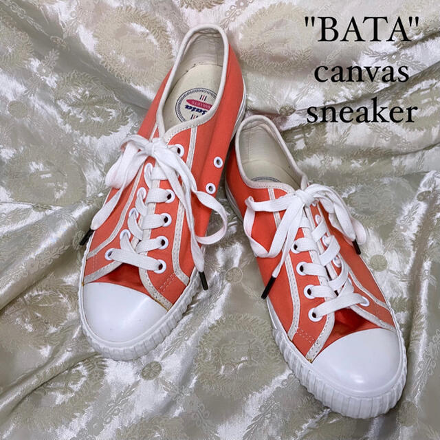 DEPT(デプト)のBATA canva sneaker バタ　キャンバス　スニーカー　25.0cm レディースの靴/シューズ(スニーカー)の商品写真