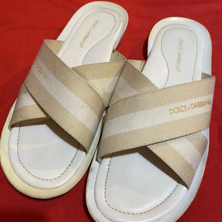 ドルチェ\u0026ガッバーナ　DOLCE\u0026GABBANA ビットレザーサンダル　メンズ