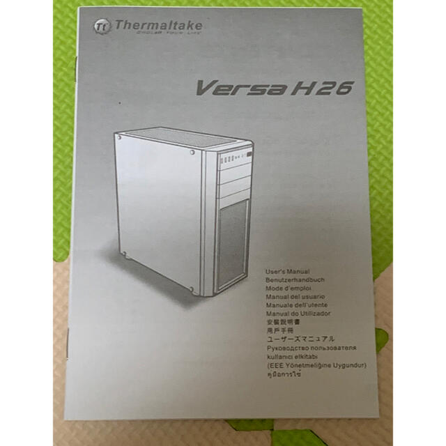 Thermaltake PCケース(Versa H26)、 600W電源セット 2