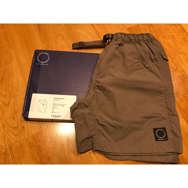 山と道☆5-Pocket Shorts☆メンズM☆Taupe☆未使用 アウトドア ...
