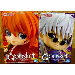 バンプレスト(BANPRESTO)のQposket フィギュア るろうに剣心 緋村剣心&雪代縁 Aカラーセット(アニメ/ゲーム)